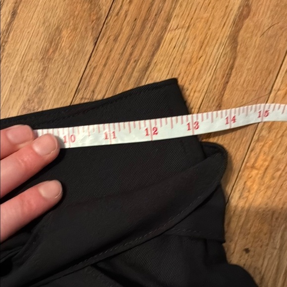 Club Monaco Black Wide Leg Pants with Flowing Silhouette - Picture 8 of 10